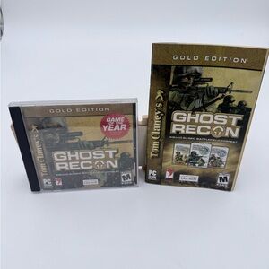 Tom Clancy's Ghost Recon: Gold Edition - PC - 2 Disc & Manual